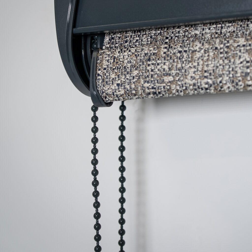 Roller Blind Anthracite Grey Plastic Chain