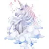 Fantasy Unicorn Digitally Printed Photo Roller Blind - Image 2