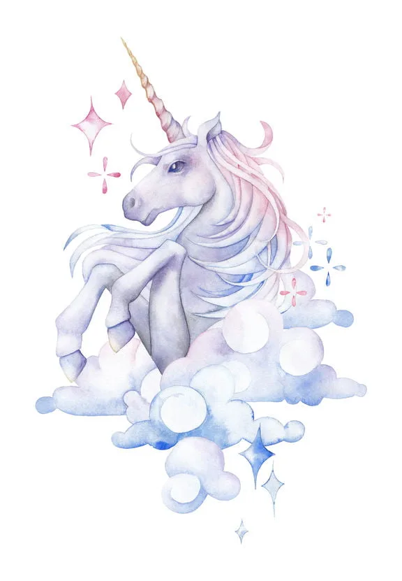 Fantasy Unicorn Digitally Printed Photo Roller Blind - Image 2