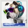 Cool Bulldog Digitally Printed Photo Roller Blind