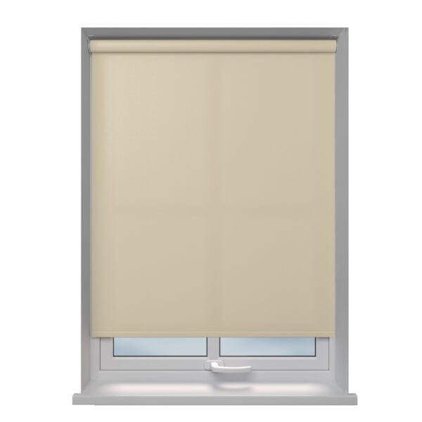 Bella Beige blackout roller blind