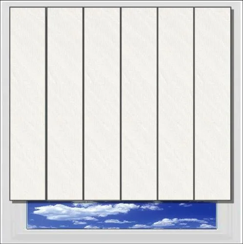 Amaris White Vertical Blind