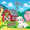 Farm Yard Digitally Printed Photo Roller Blind - Image 2