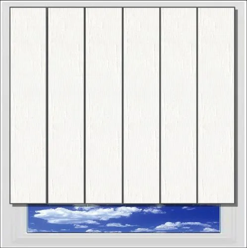 Kira White Vertical Blind
