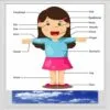 Parts Of The Body Girl Digitally Printed Photo Roller Blind