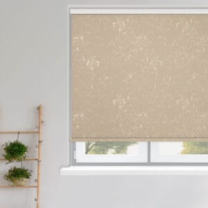 Collina Champagne Fizz blackout roller blind
