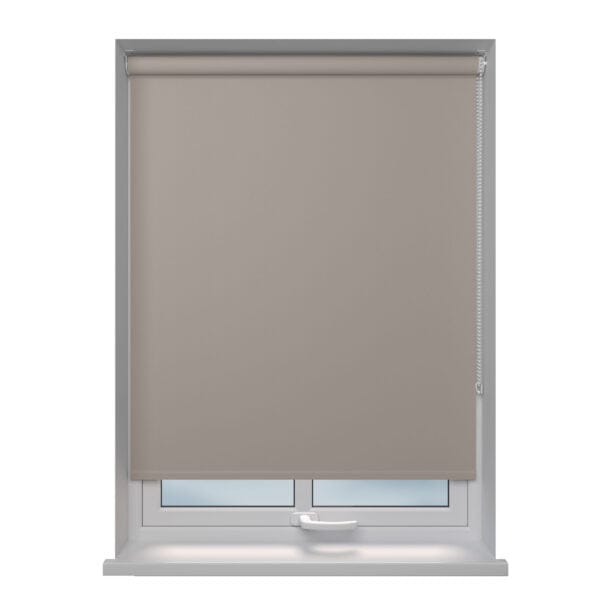 Bella Taupe Blackout Roller Blind