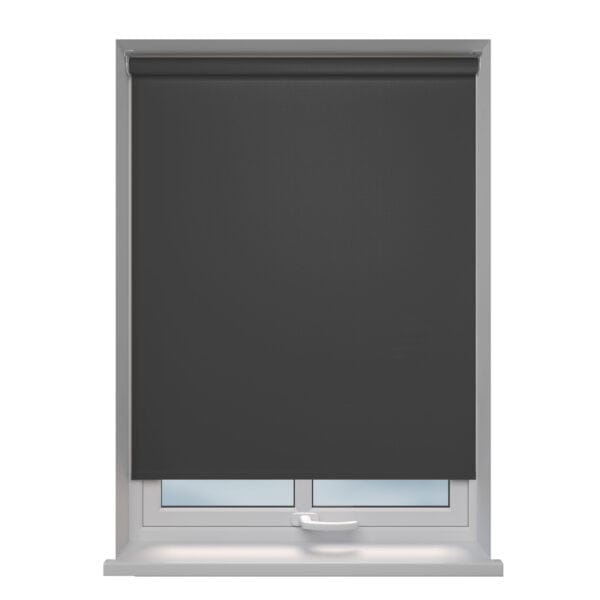 Unilux Black PVC Roller Blind