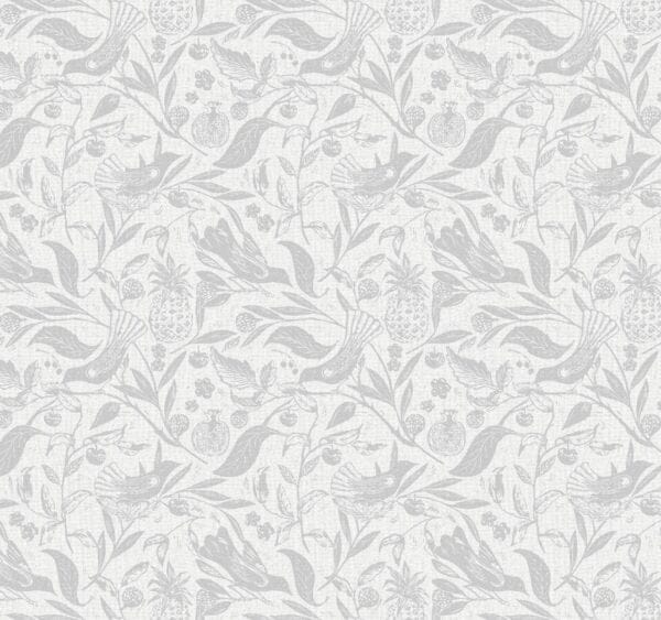 Folk Silver Roller Blind - Image 2