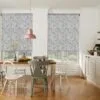 Folk Silver Roller Blind - Image 4