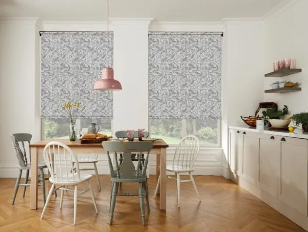 Folk Silver Roller Blind - Image 4