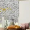 Folk Silver Roller Blind - Image 5