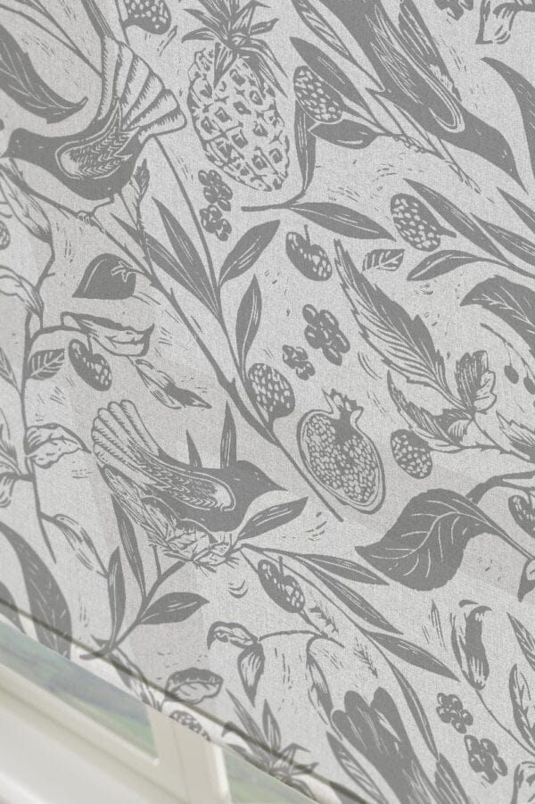 Folk Silver Roller Blind - Image 6