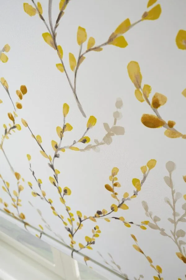Willow Brazen Yellow Blackout Roller Blind - Image 7