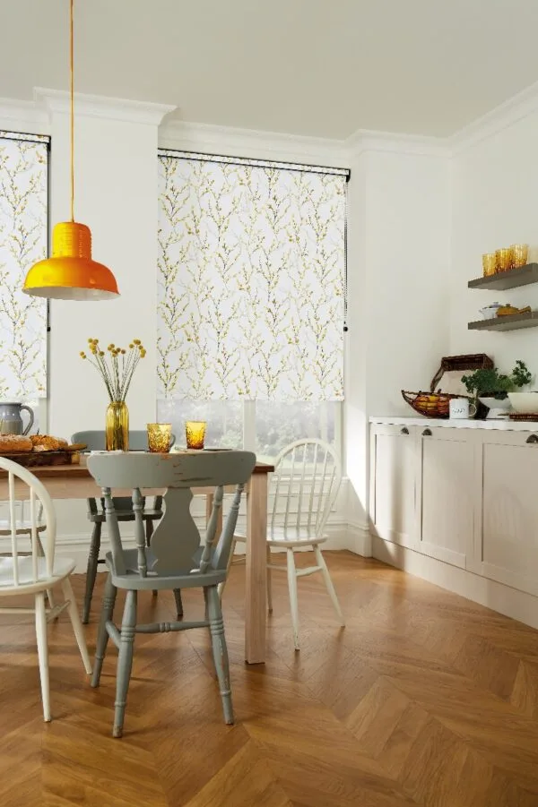 Willow Brazen Yellow Blackout Roller Blind - Image 5