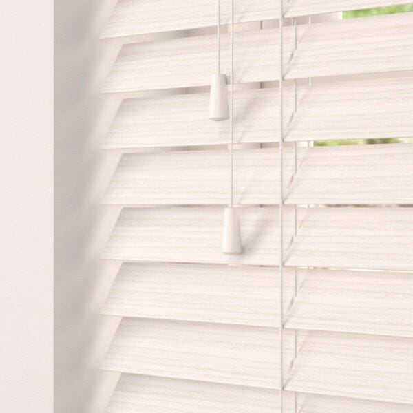 Arctic Oak Wood Grain Faux Wood Venetian Blind - Image 2
