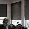 Metz Black PVC Roller Blind - Image 8