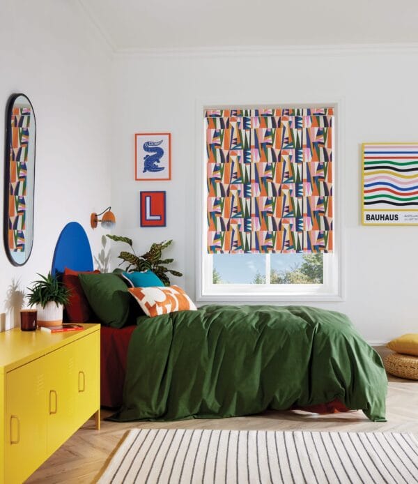 Kaleidoscope Colour Blackout Roller Blind - Image 2